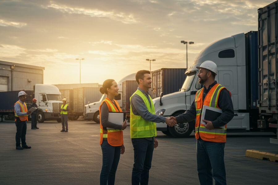 high demand means better job security logos logistics