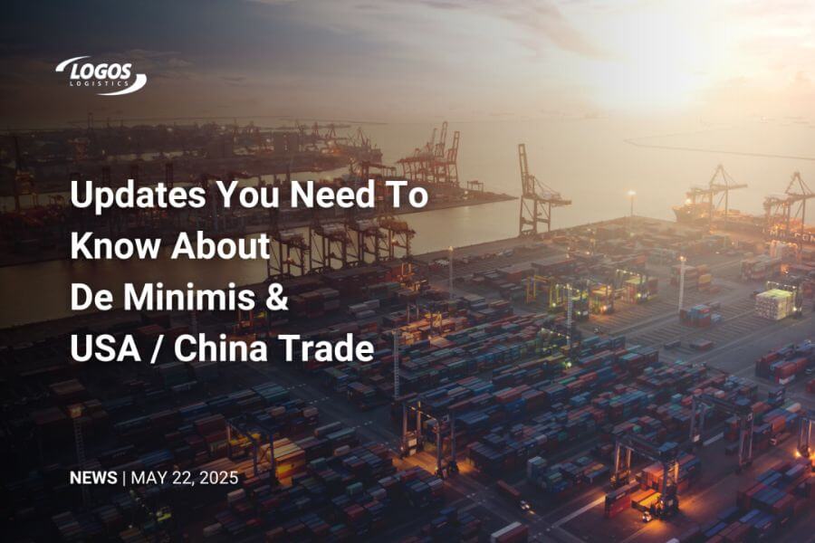 us slashes tariffs on chiense shipments shaking up trade policy logos logistics