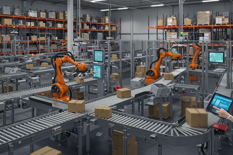 efficient and automated order fulfillment 10 features to look for in a modern 3pl warehouse logos logistics
