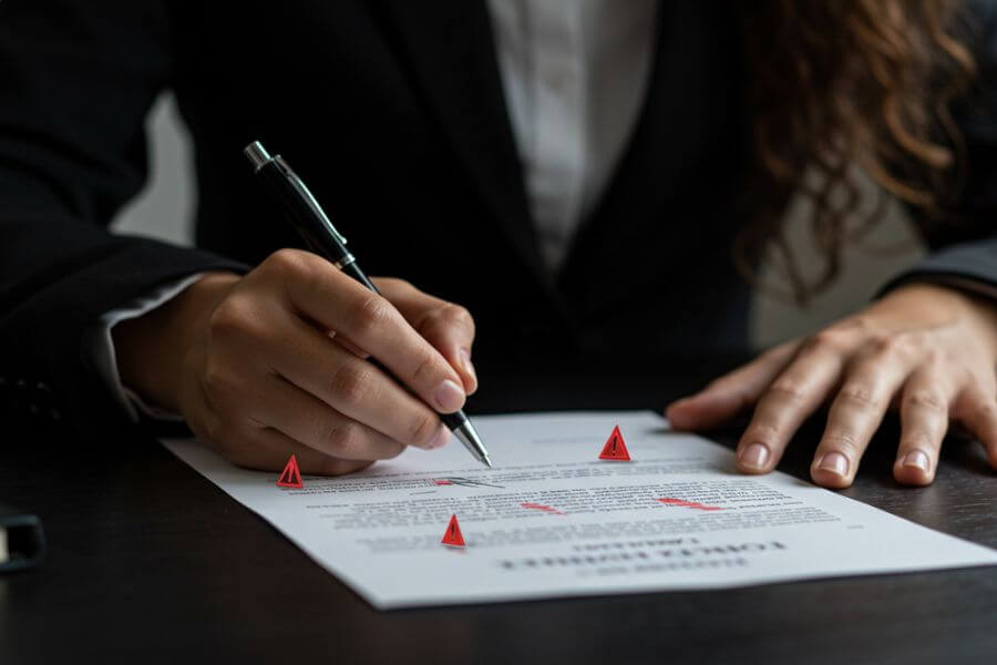 not reading the contract carefully logos logistics