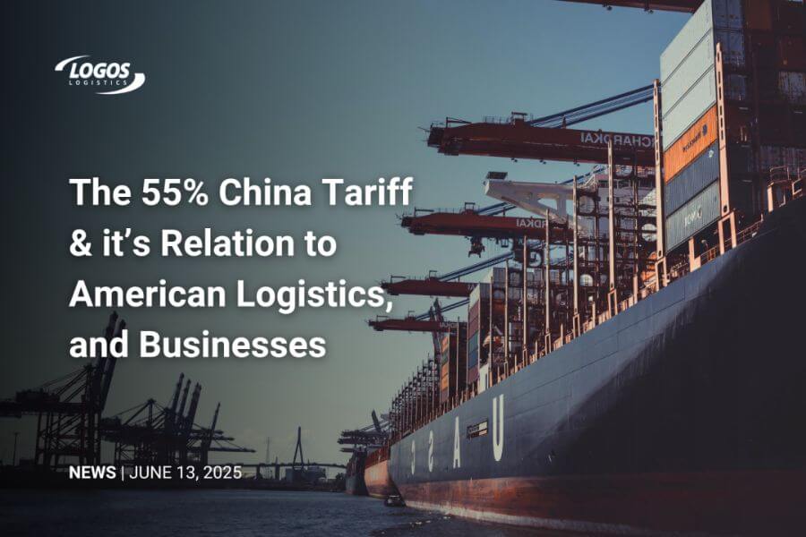 what the 55 percent china tariff means for trade logistics and us businesses logos logistics
