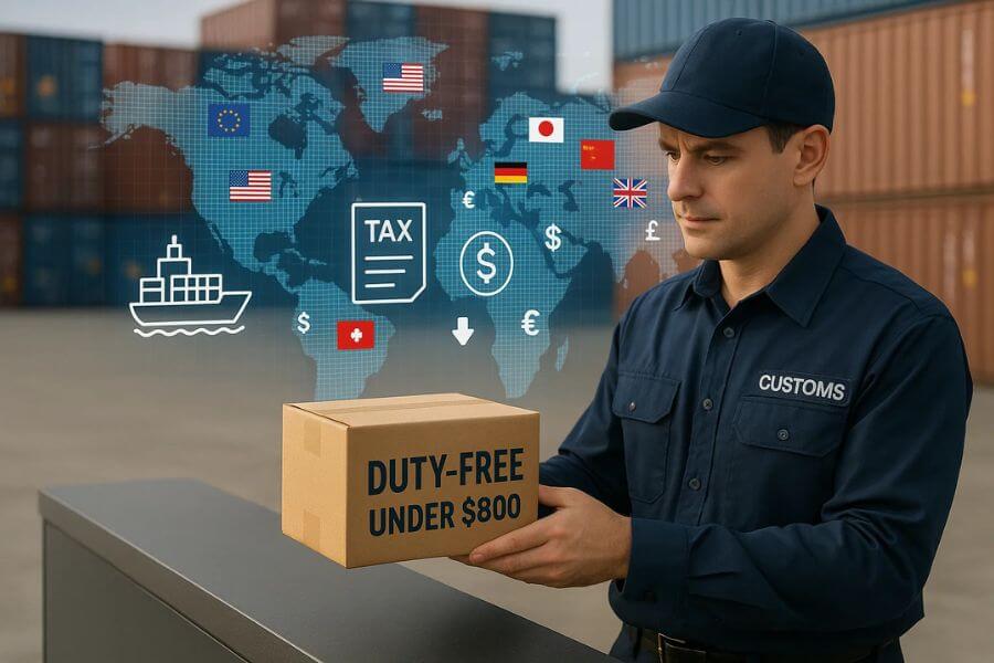 10 ways de minimis rate impacts international shipping costs logos logistics