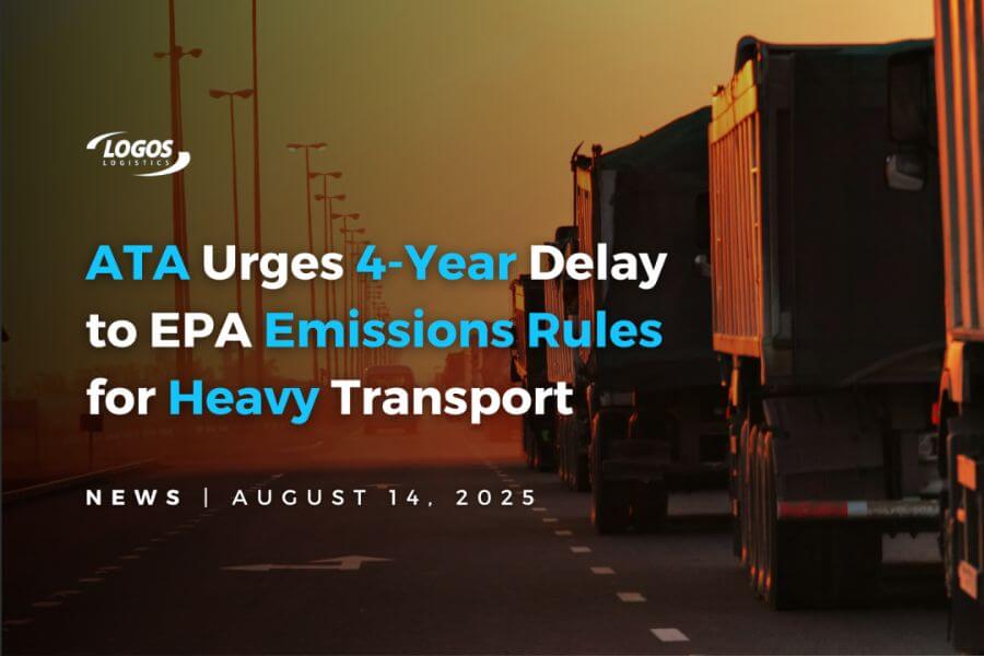 american trucking association urges four year delay to epa emissions rules for heavy duty trucks newsletter logos logistics
