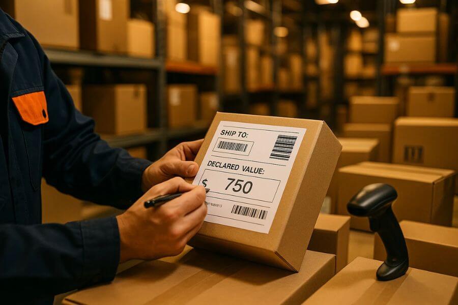 declared value 3pl glossary logos logistics
