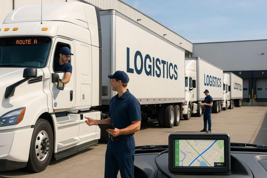 dedicated fleet 3pl glossary logos logistics