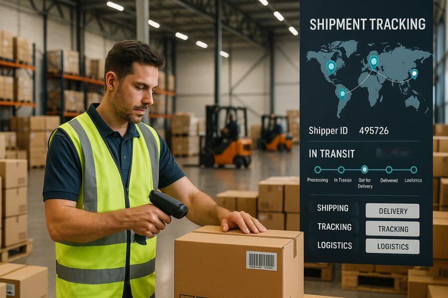 shipper id 3pl logistics glossary logos logistics