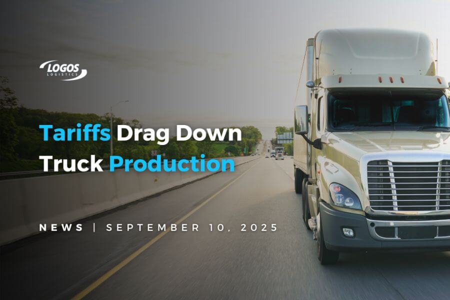 tariffs and freight demand push truck production lower through 2026 logos logistics