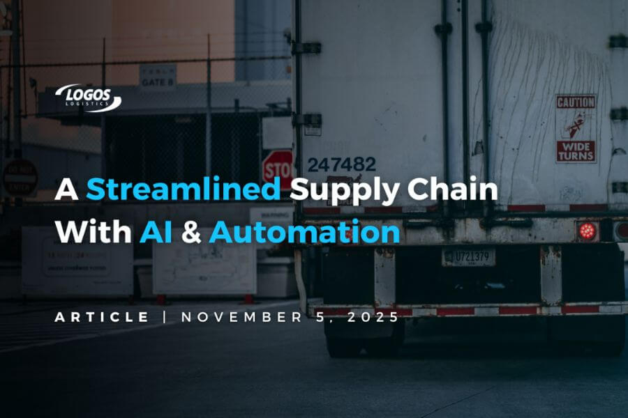supply chain future how ai automation and data are transforming logistics logos logistics