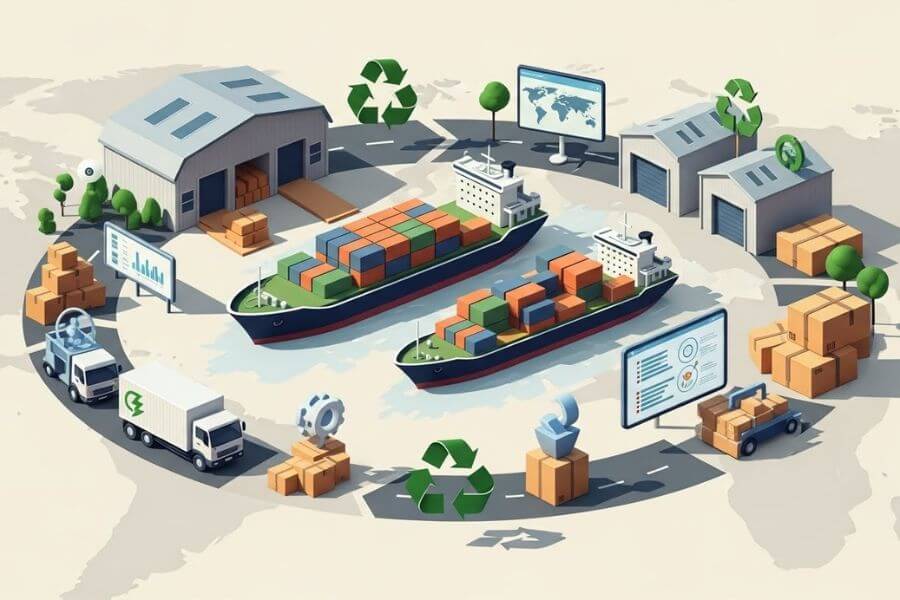 circular logistics 3pl glossary logos logistics