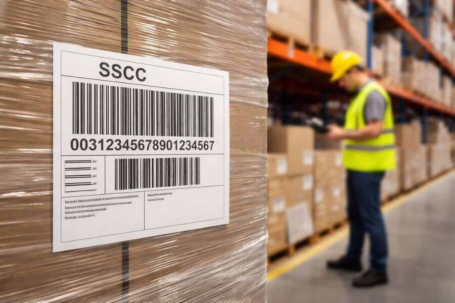 What is a Serial Shipping Container Code (SSCC) Definition, Structure, How it Works, FAQs logos logistics