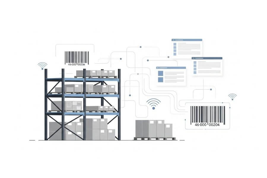 advanced inventory management technology auto parts logos logistics