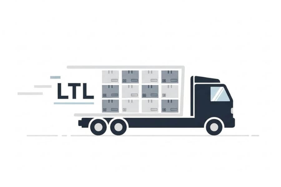 less than truckload ltl shipping freight brokerage services logos logistics