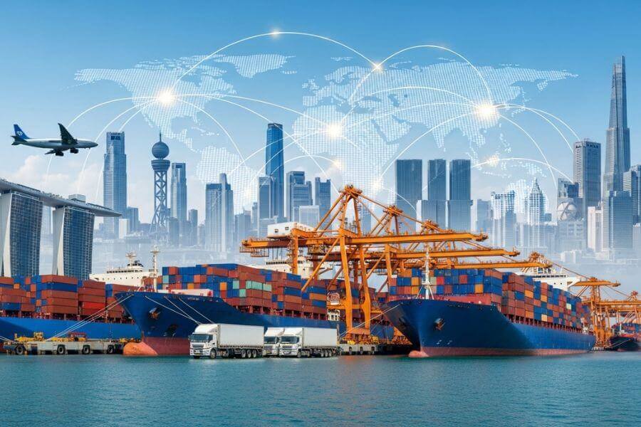 top 10 countries with the fastest trade growth logos logistics