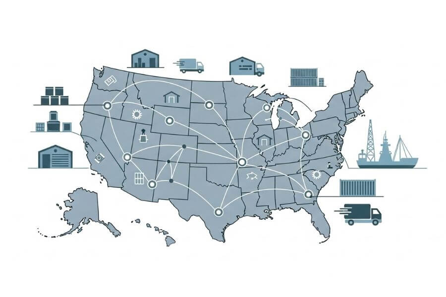 top 10 fastest growing logistics cities in the us logos logistics