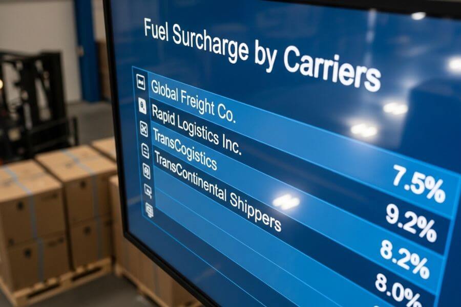 what is a fuel surcharge definition types formula strategies faqs logos logistics