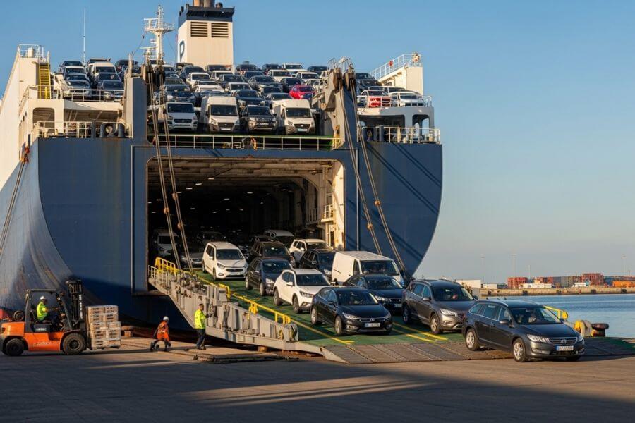 what is roll on roll off roro shipping definition how it works types pros and cons faqs logos logistics