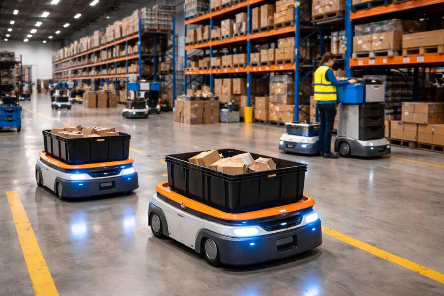10 best robots as a service raas platforms for 3pl warehouses logos logistics