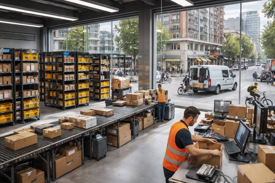 10 Urban Micro-Fulfillment Center Strategies for Last-Mile Speed logos logistics