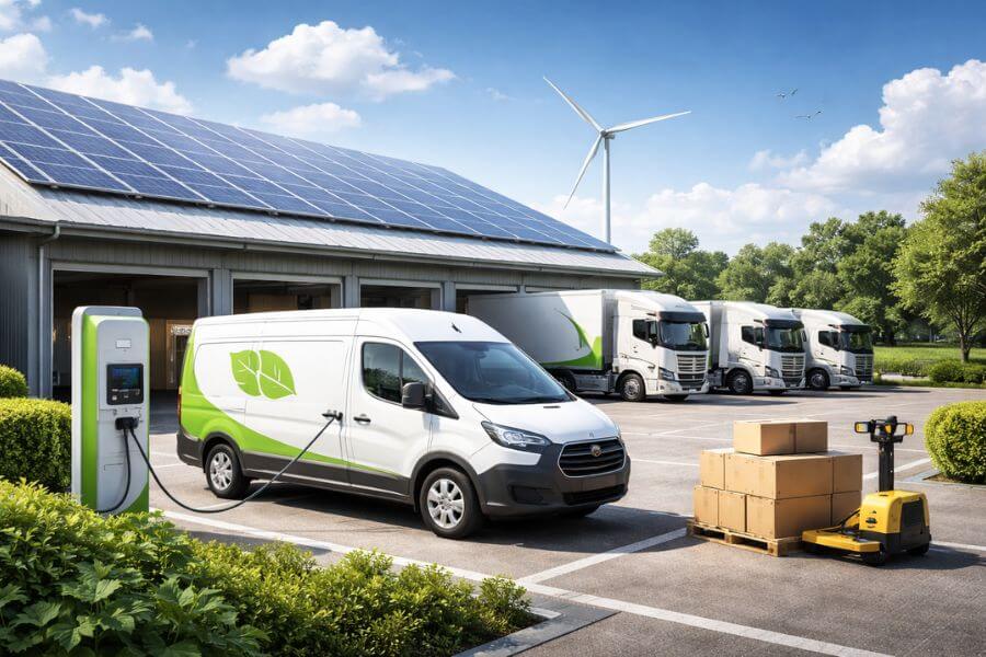 10 måter 3PL-er reduserer karbonavtrykket sitt i 2026 logoer logistikk