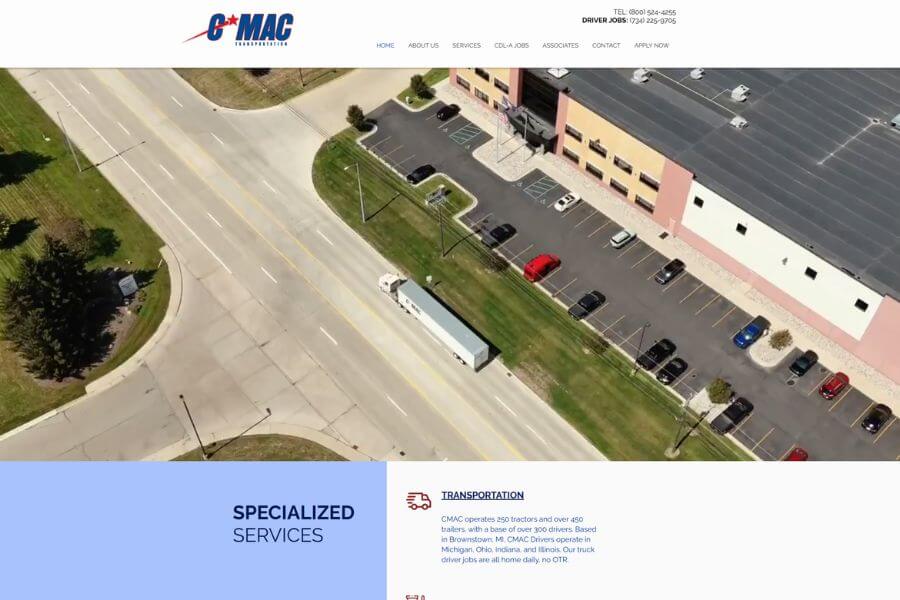 cmac transportation top 3pl companies in usa 2026 logos logistics